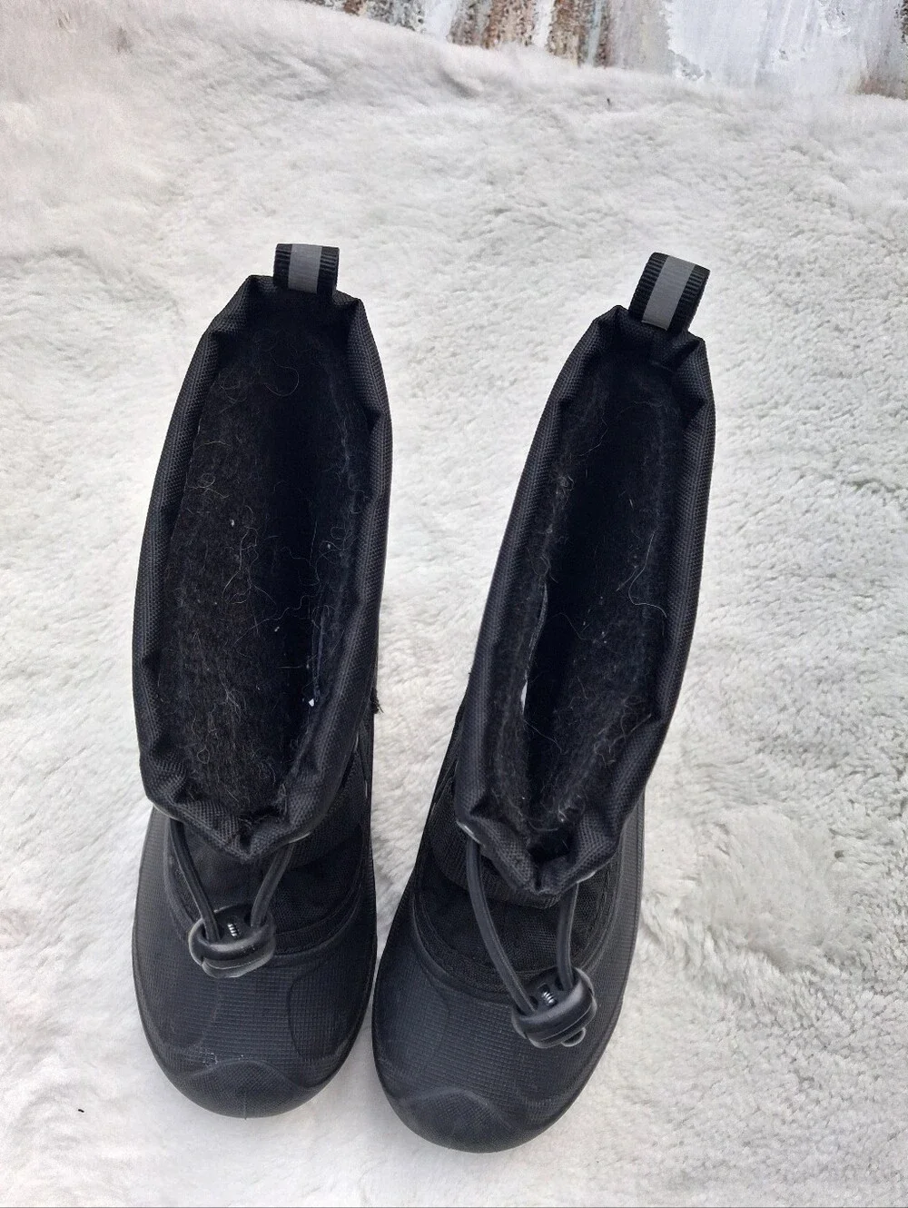 Kids Northside  Black Winter Snow Boots